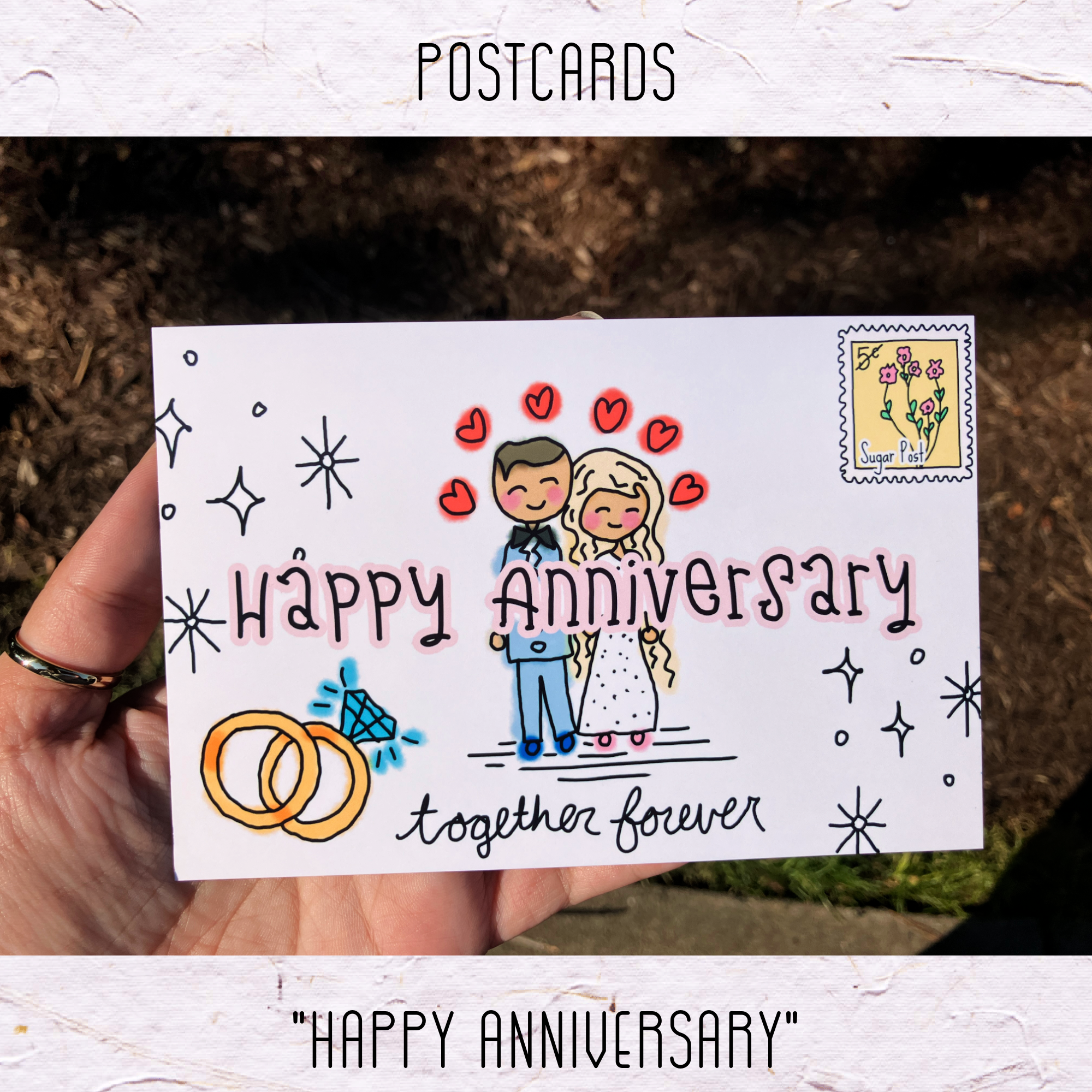 Postcard: Happy Anniversary