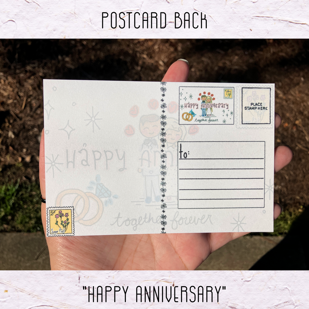 Postcard: Happy Anniversary