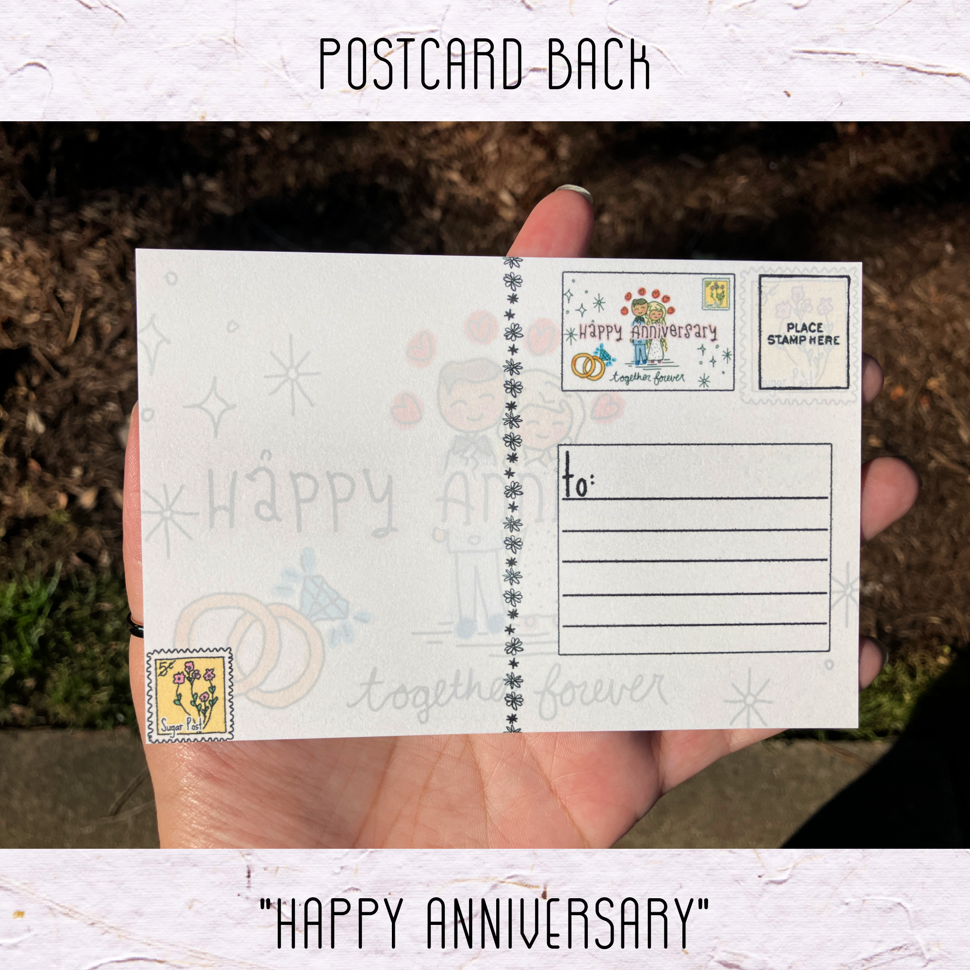 Postcard: Happy Anniversary