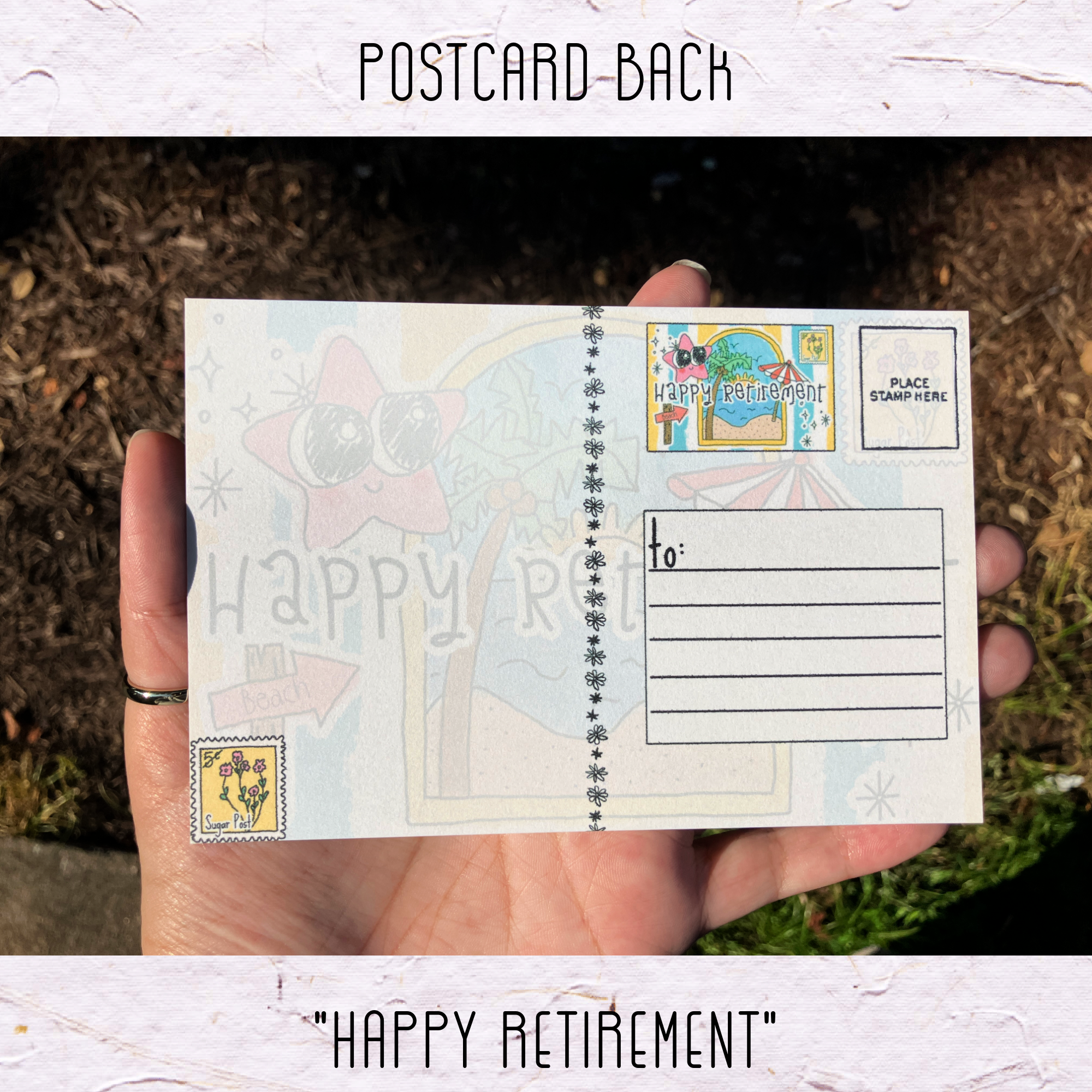Postcard: Happy Retirement