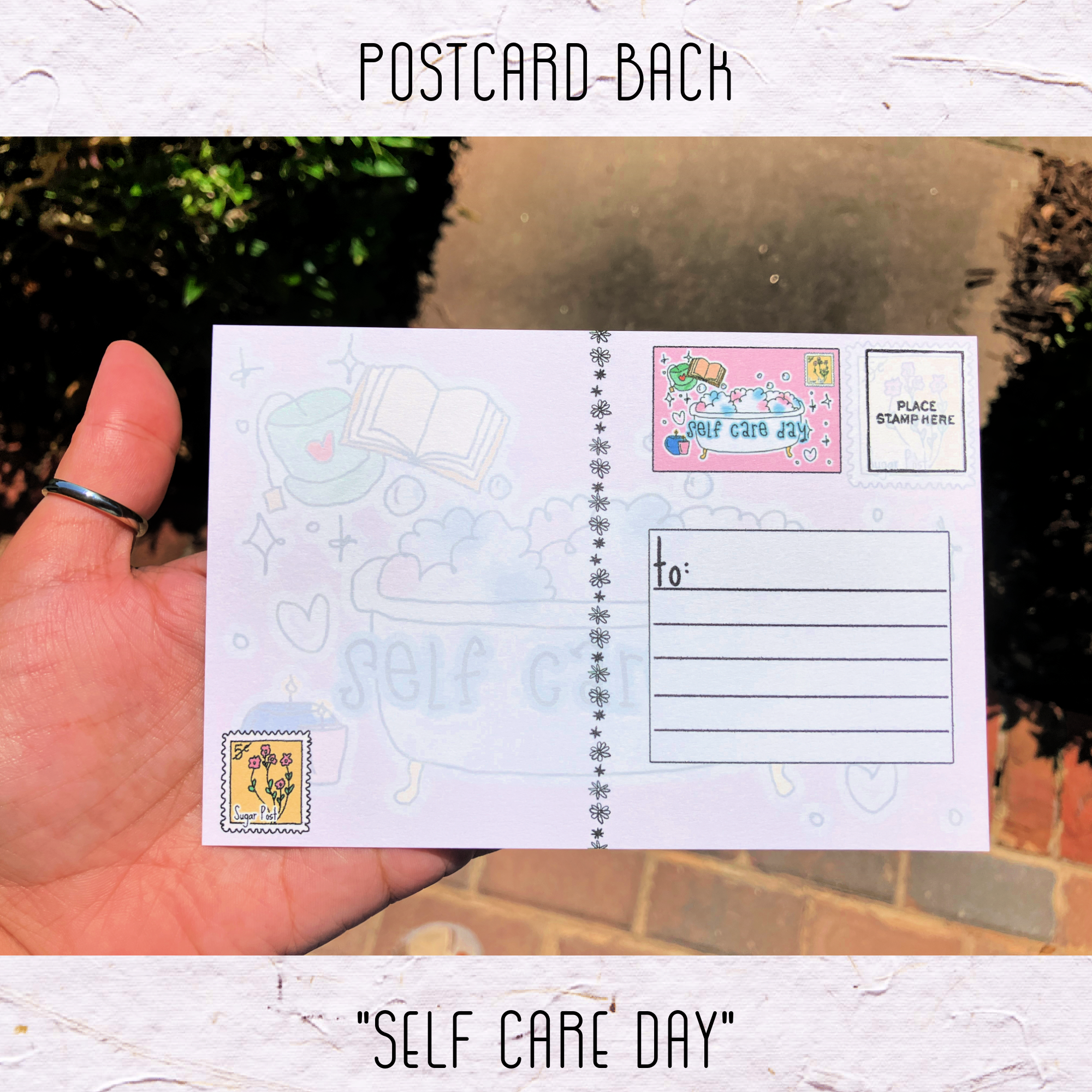Postcard: Self Care Day